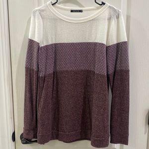 Soft long sleeve lightweight sweater